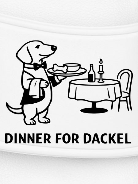 Dîner pour teckel