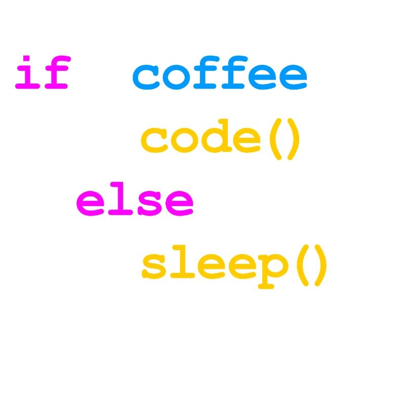 No Coffee No Code Programmer Computer Scientist