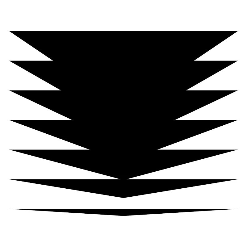 Black triangles design