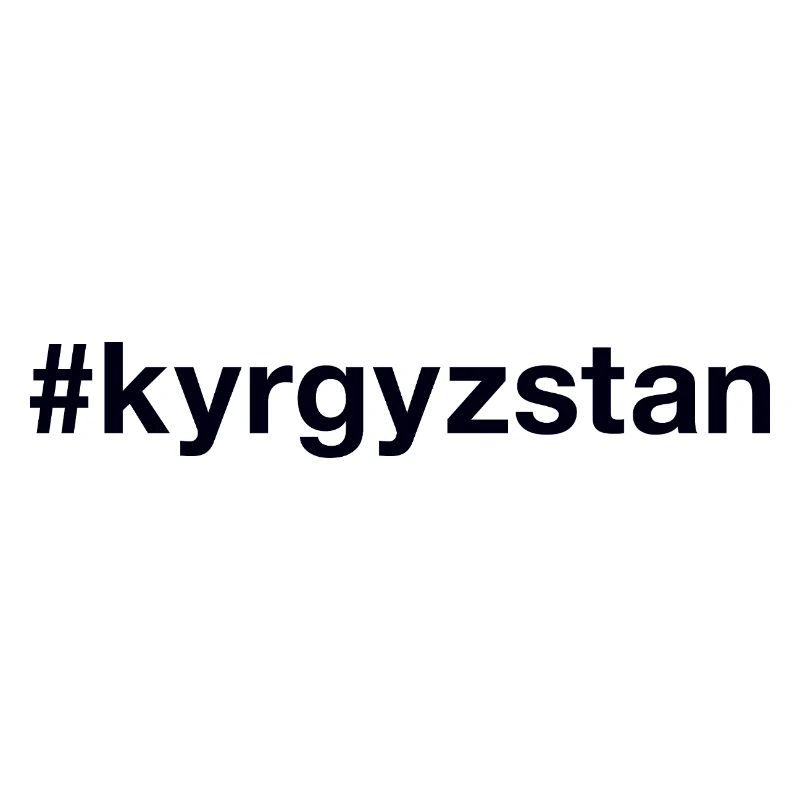 Kyryzstan Kirgistan Hashtag