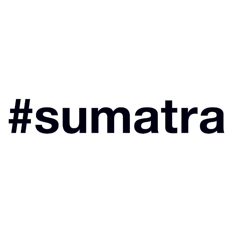 Sumatra Hashtag