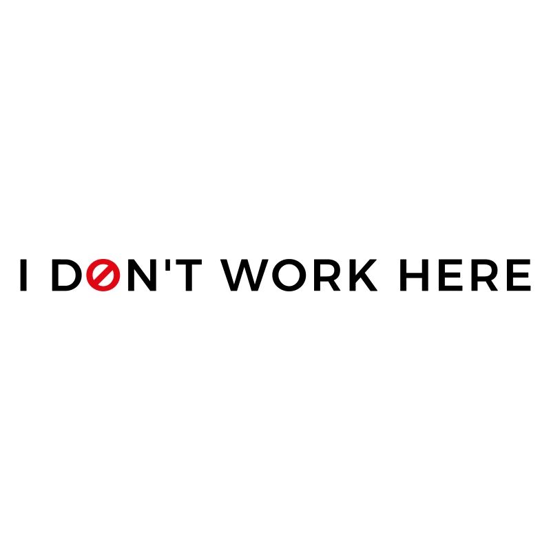 I don't work here.