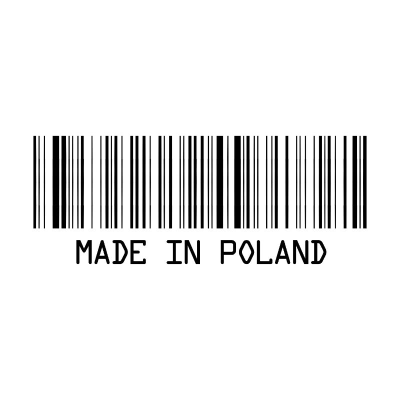 Fabriqué en Pologne - Pologne - Pologne - Code-barres - Dash