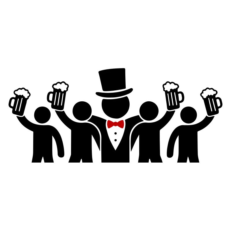 Bräutigam Crew Junggesellen