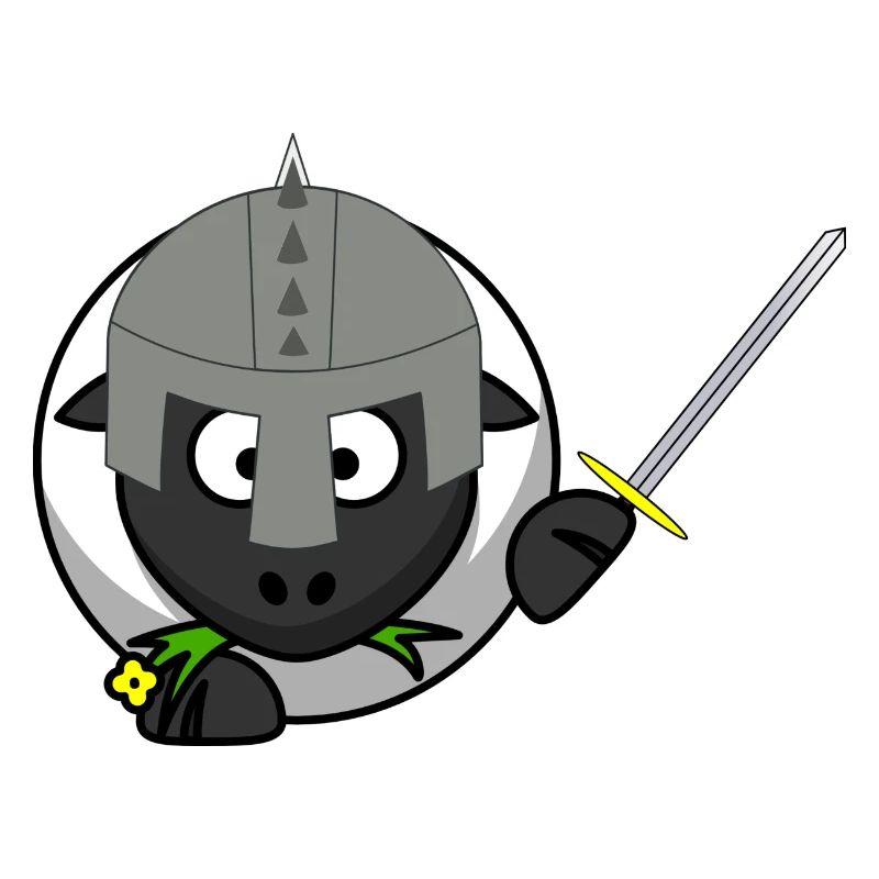 RitterSchaf im Kampf