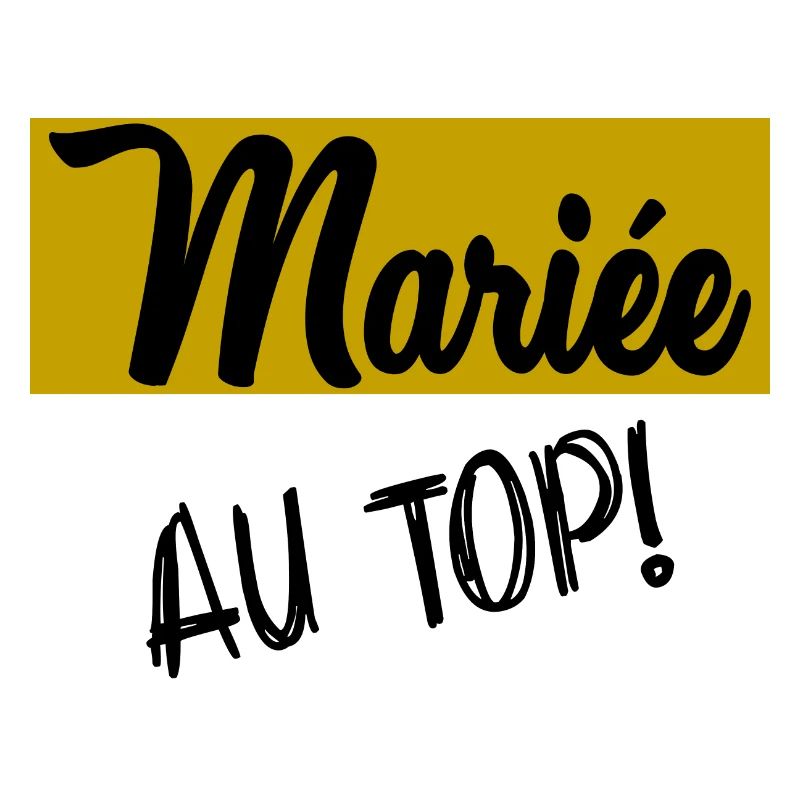 JUST MARRIED. EVJF. MARIEE