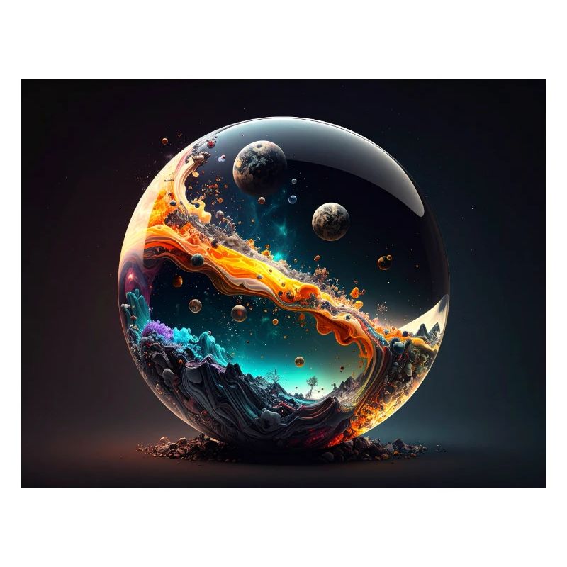 Galactic Universe Globe