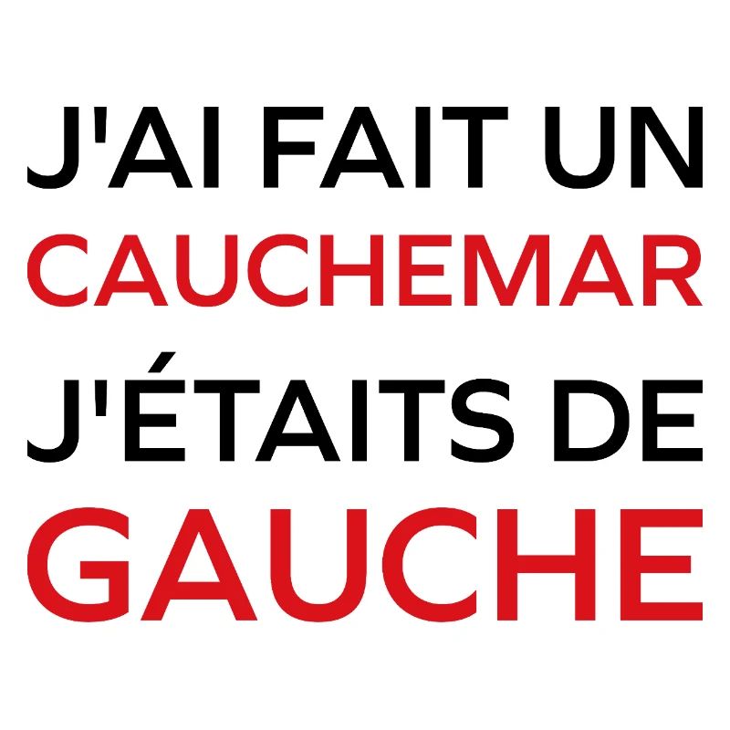 J'ai fais un Cauchemar j'étais de Gauche