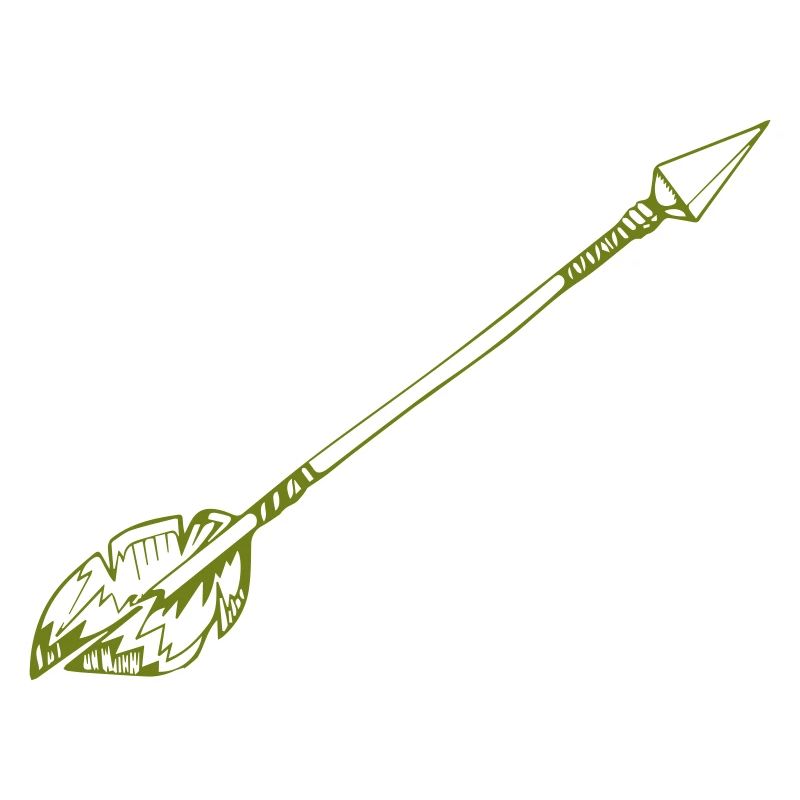 Flèche avec Plume