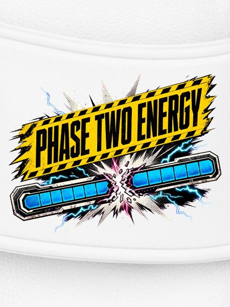 Phase Zwei Energie Comic-Stil
