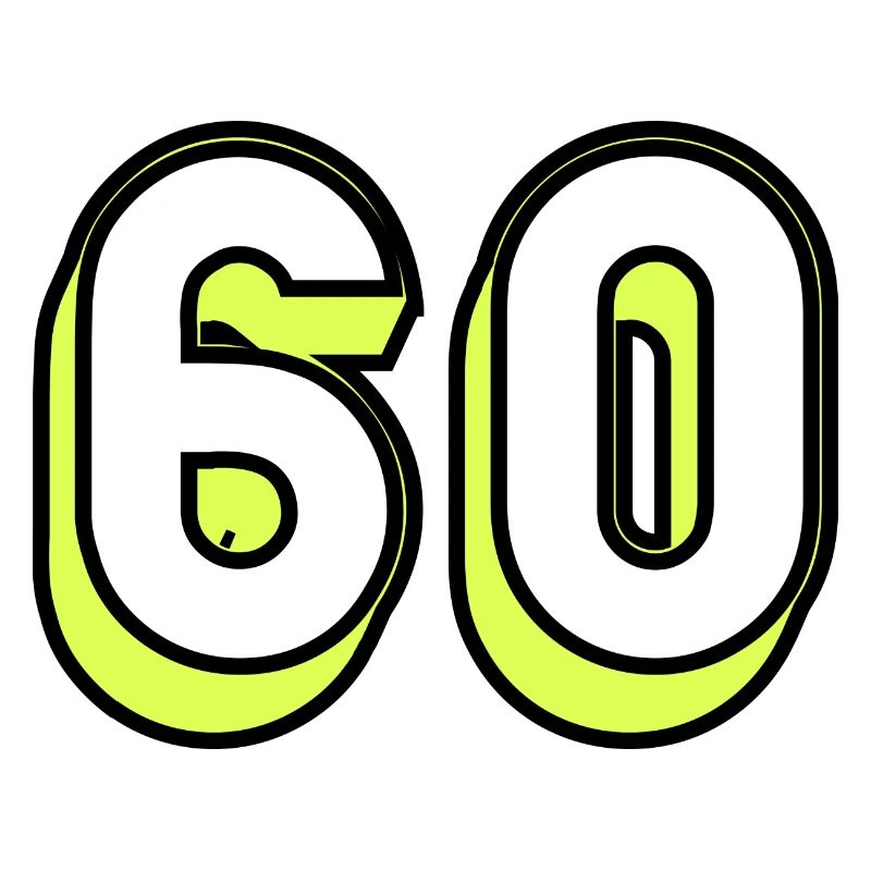 60. 60 ANS. 60e ANNIVERSAIRE. ANNIVERSAIRE 60 ANS