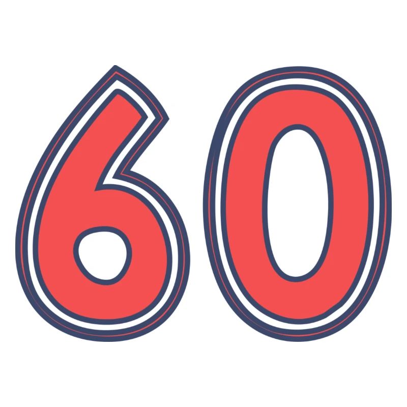 60. 60 JAHRE. 60-JÄHRIGES JUBILÄUM