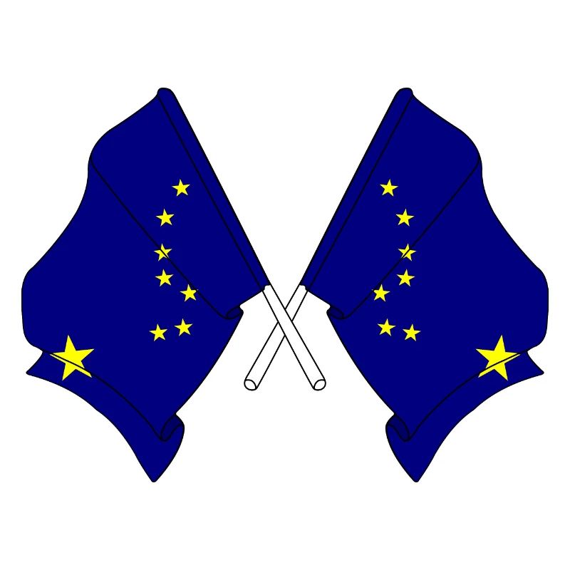 Two flags Alaska