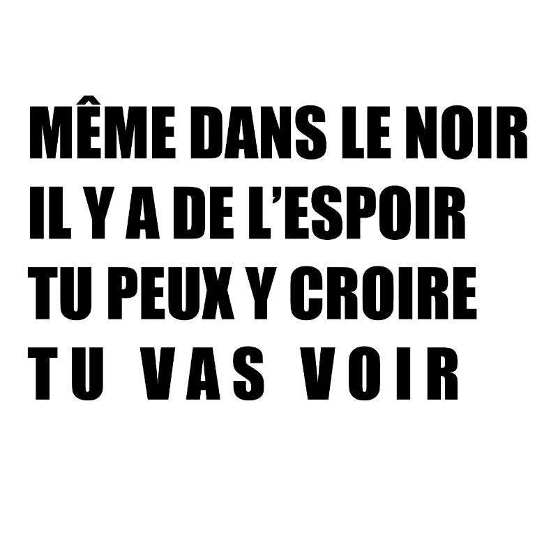 Meme dans le noir