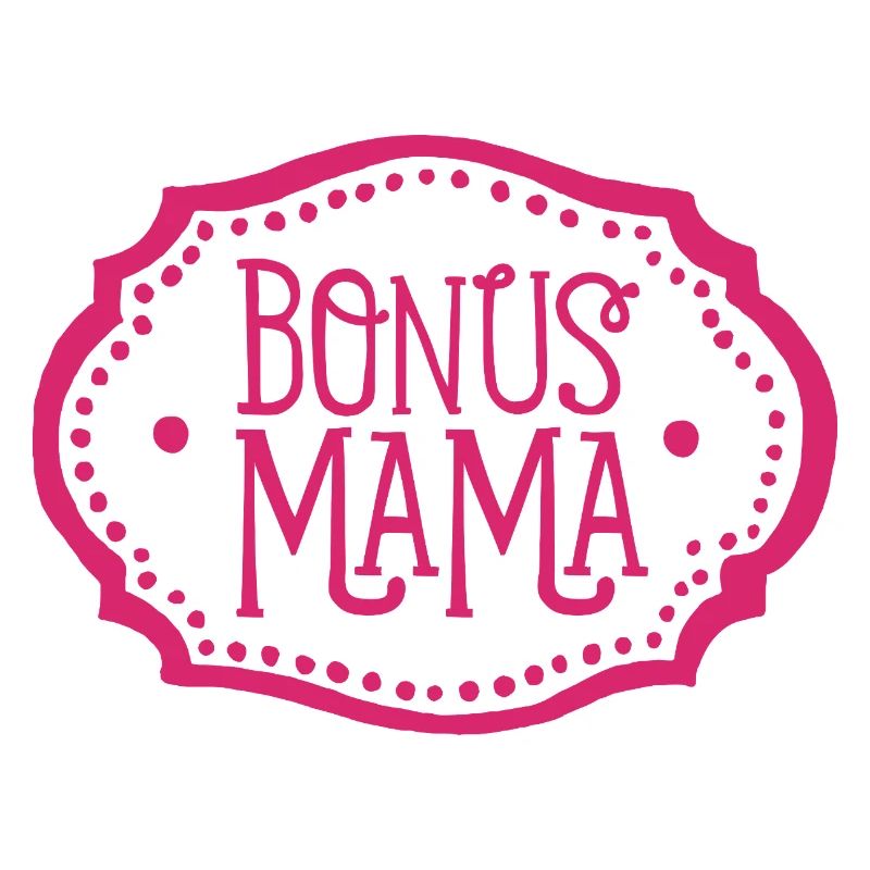 Bonus Mama Stiefmutter Geschenk Stiefmama pink