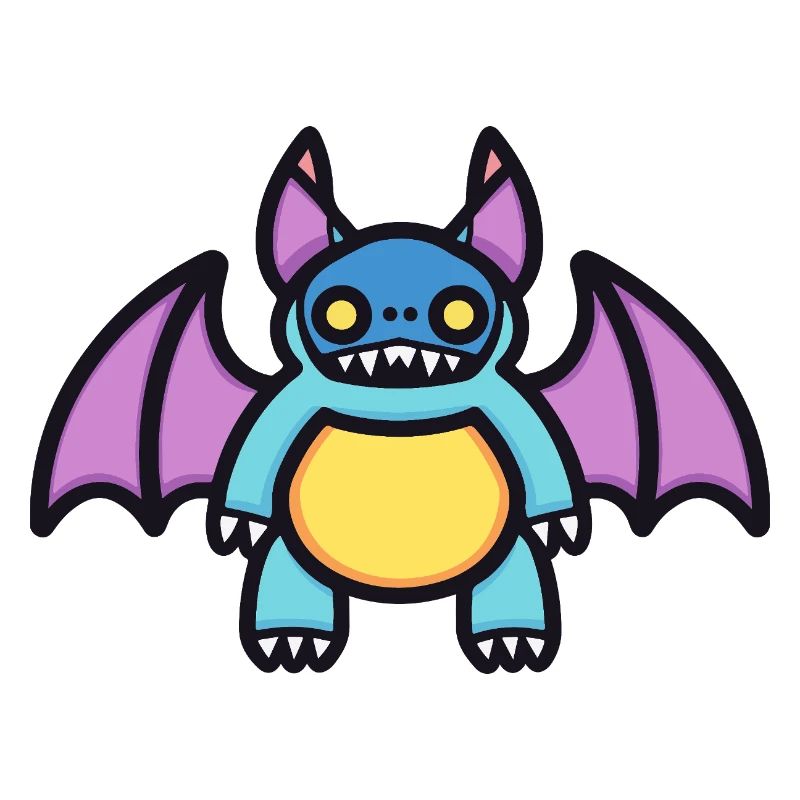 Bat Halloween Comic Funny