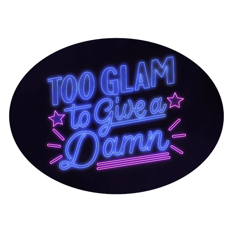 Neon Glamour Statement