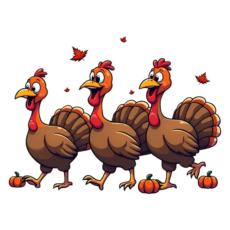 Bébé dinde de Thanksgiving