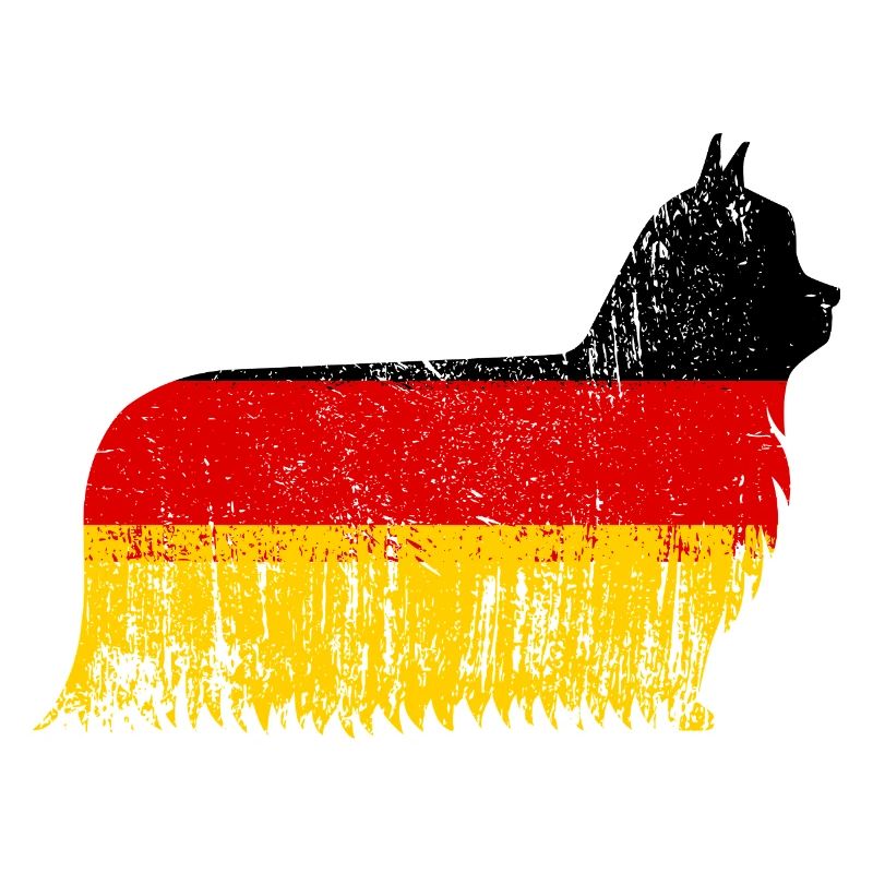 Yorkshire Terrier Drapeau de l’Allemagne