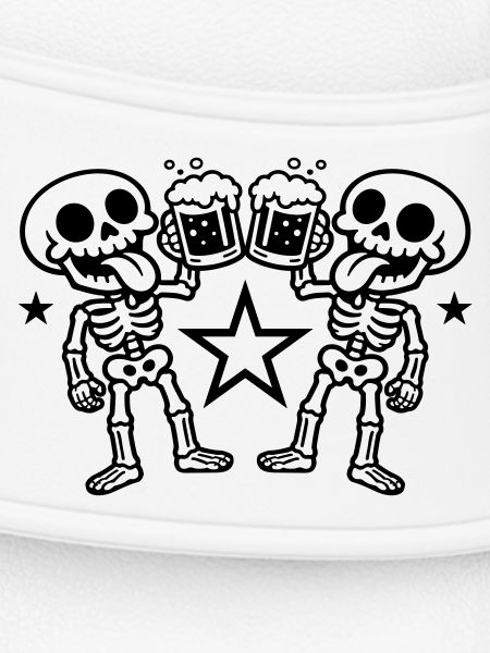 Skeleton Beer Cheers