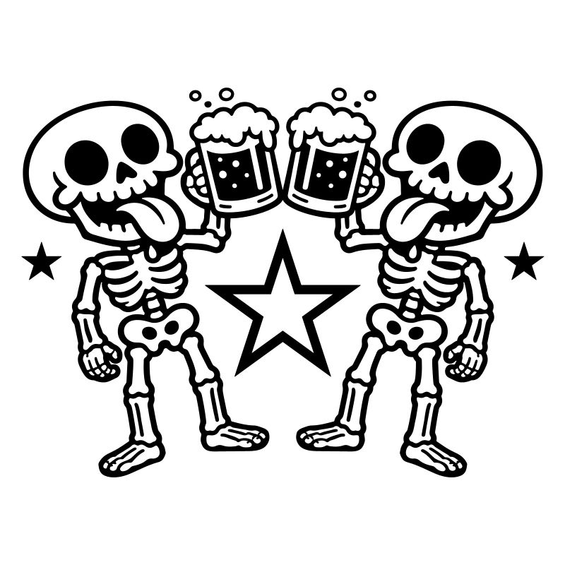 Skelett Bier Prost