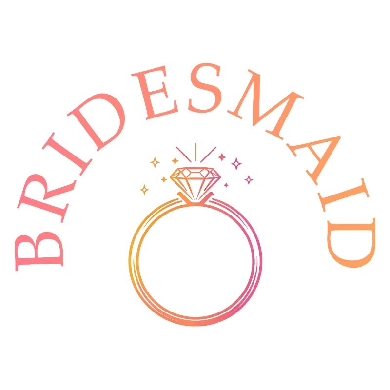 Bridesmaid - Ring - Personalizable