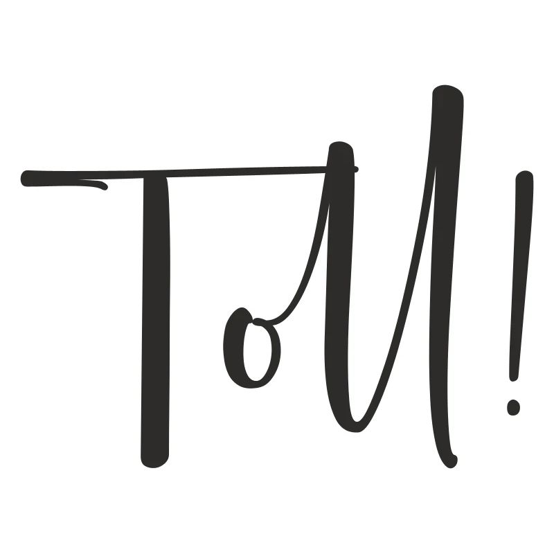 Toll – Calligraphy Textdesign