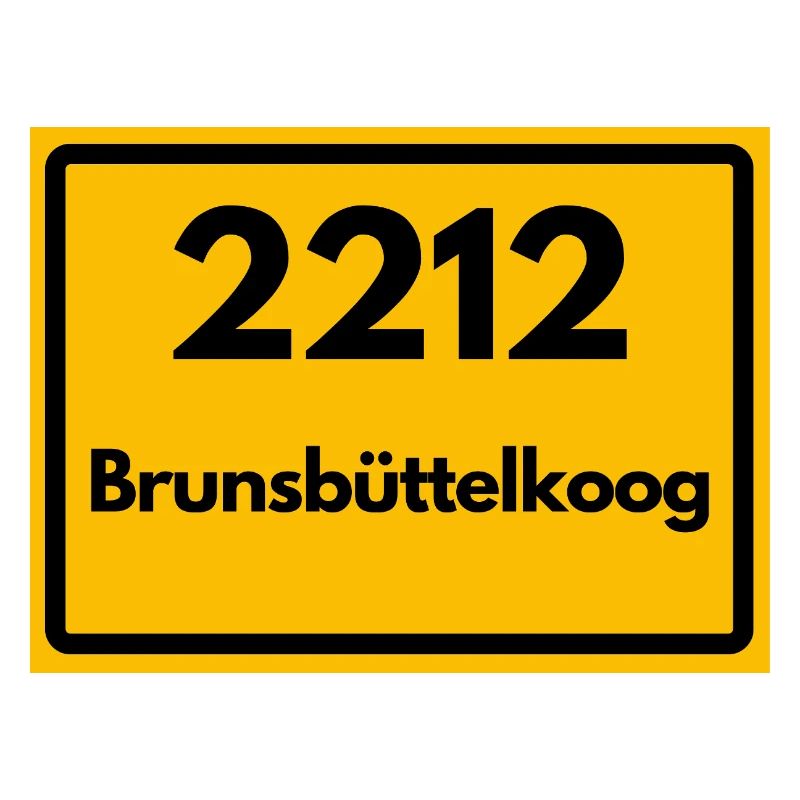 ALTE POSTLEITZAHL 2212 BRUNSBÜTTELKOOG