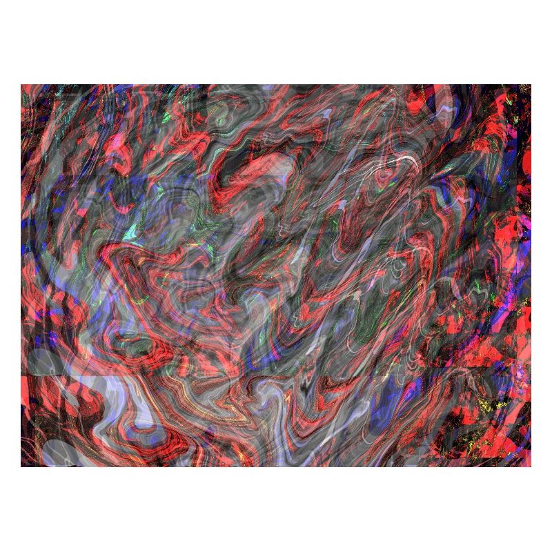 Color Swirl Marble Pattern