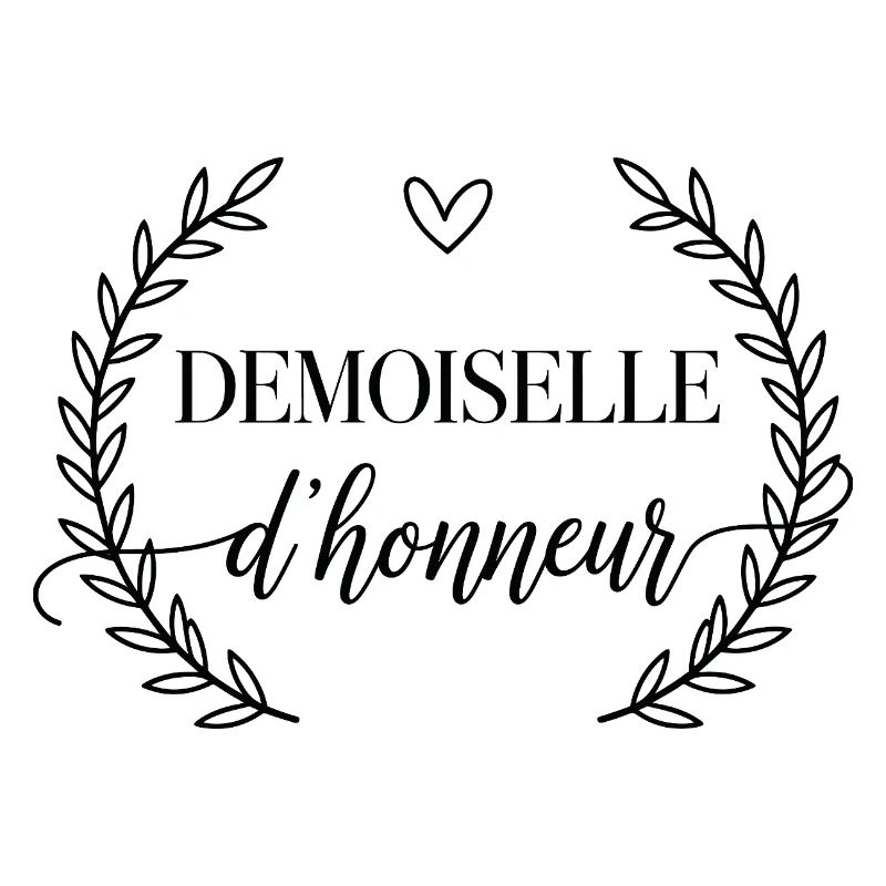 Chic design bridesmaid for bachelorette party wedding