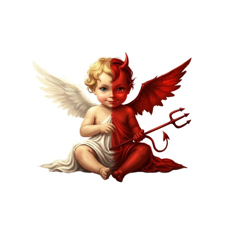 Dual Angel Devil Cherub