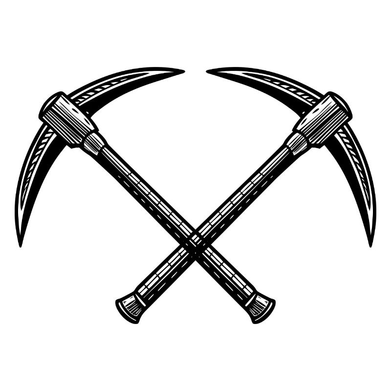 Cross Pickaxes
