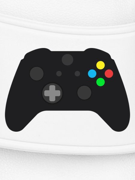 Dark Gamepad Neon Buttons