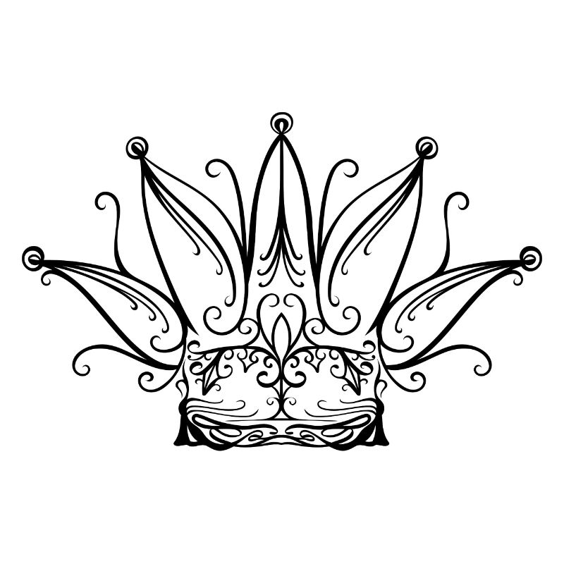 Couronne de carnaval de carnaval de Fool’s Cap