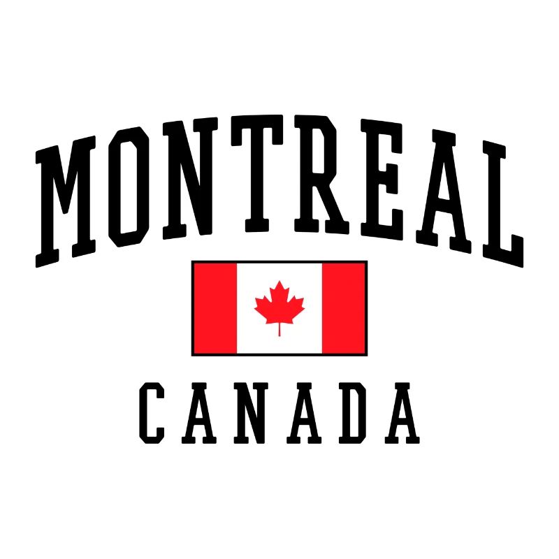 Montréal, Canada, Design avec motif de feuille d’érable