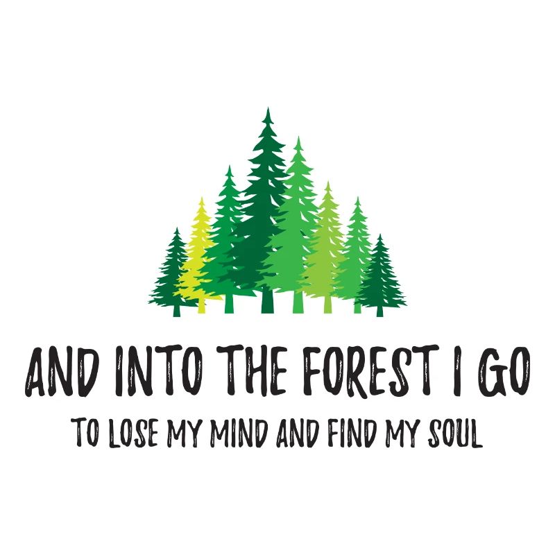 Und in den Wald gehe ich