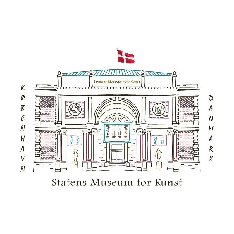 Copenhague, Musée d’art SMK, Dessin Danemark