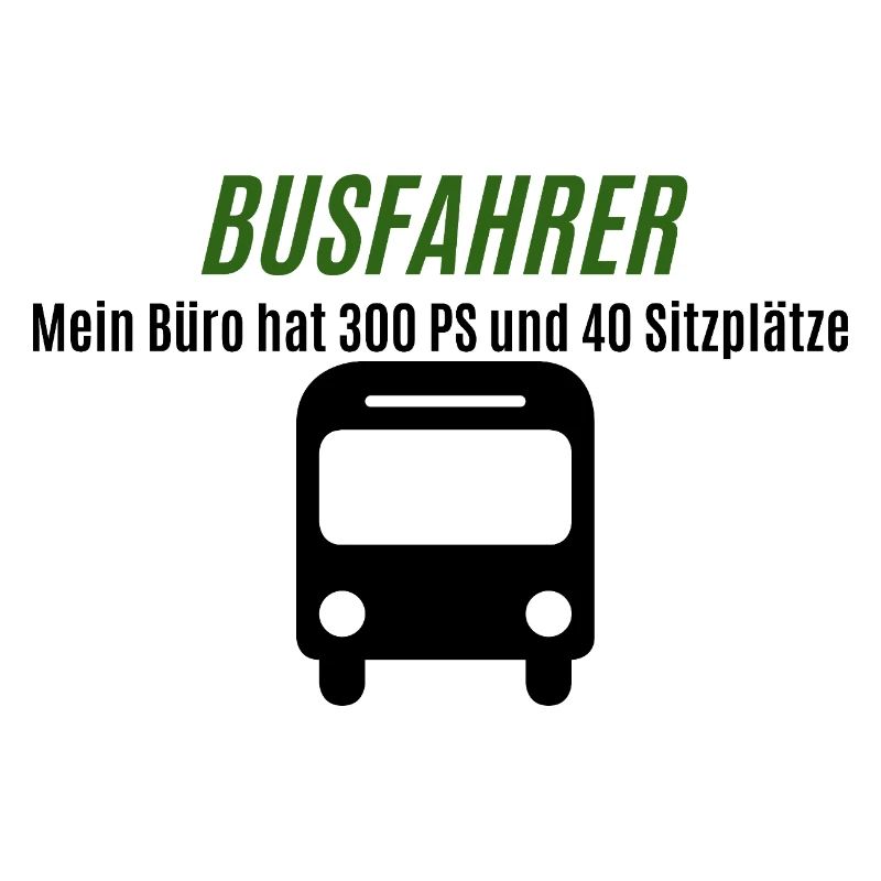 Chemise avec le logo vert du chauffeur de bus