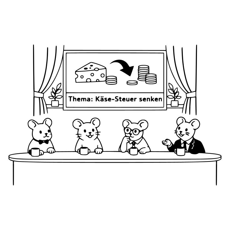 Mouse Mice Cheese Tax Lower