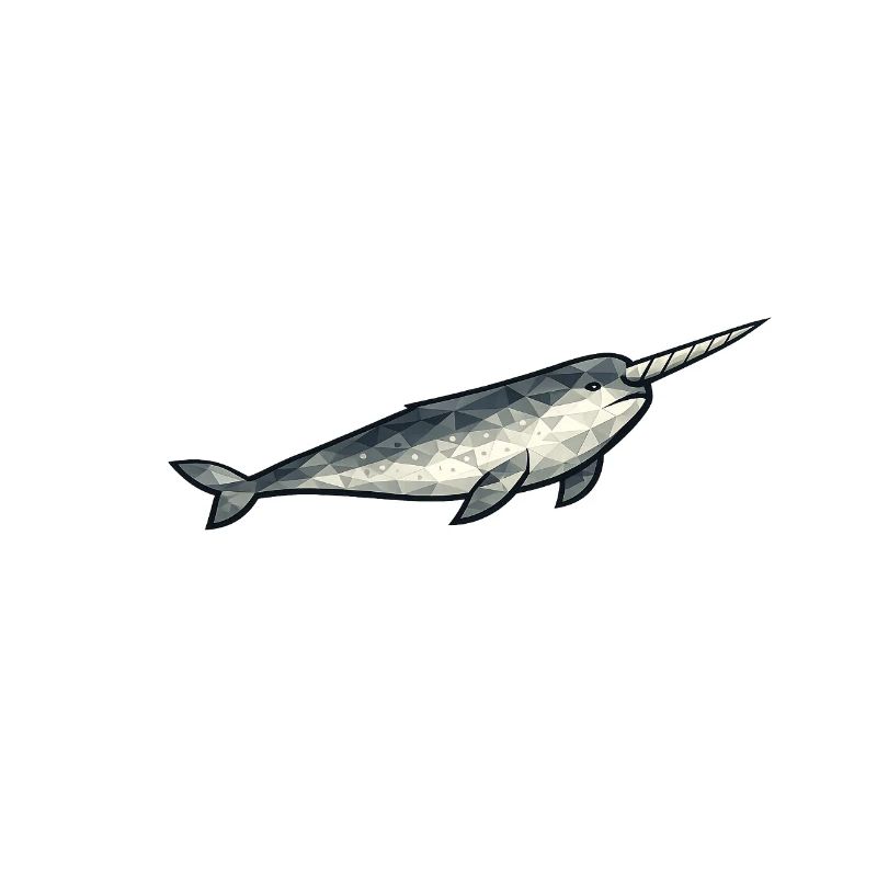 Geometrisches Narwal-Polygon