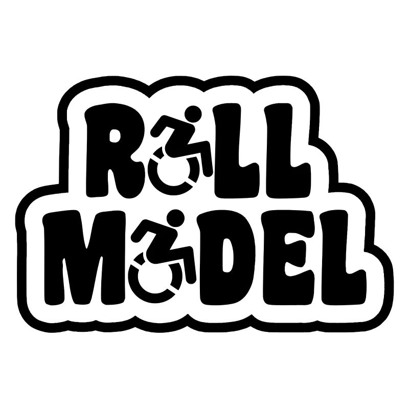 Modèle. Pour le vrai utilisateur de fauteuil roulant #