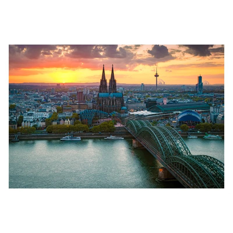 Kölner Dom im Abendlicht