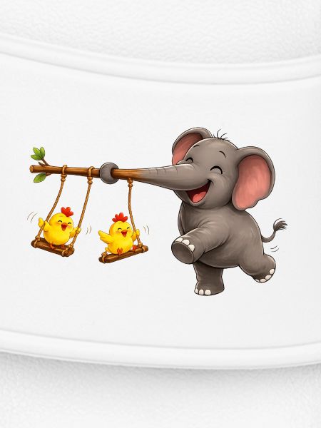 Elephant & Chick Swing Adventure