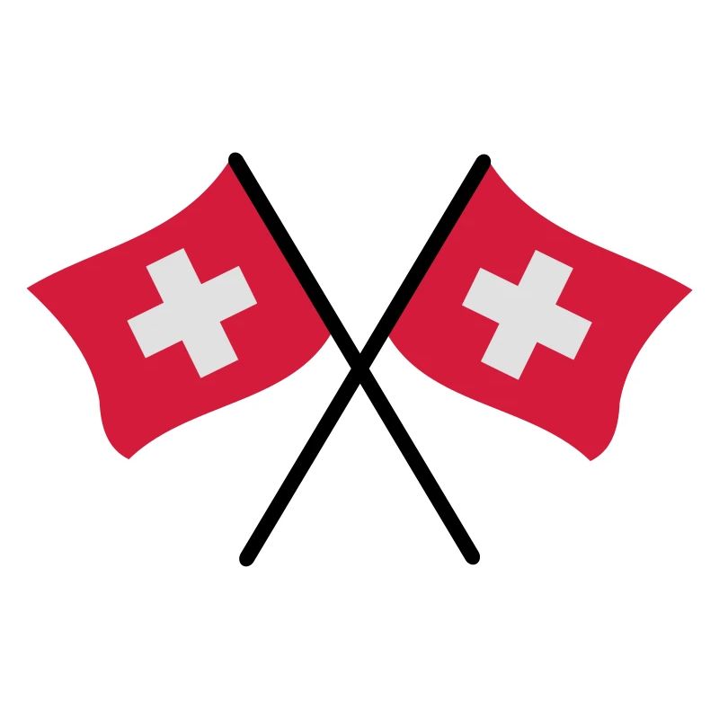 Schweizer Flaggen