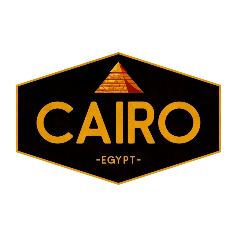 Cairo Egypt Pyramid Icon