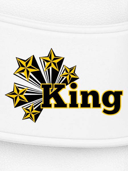 König mit Sternen