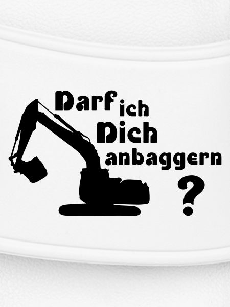 Darf ich Dich anbaggern?