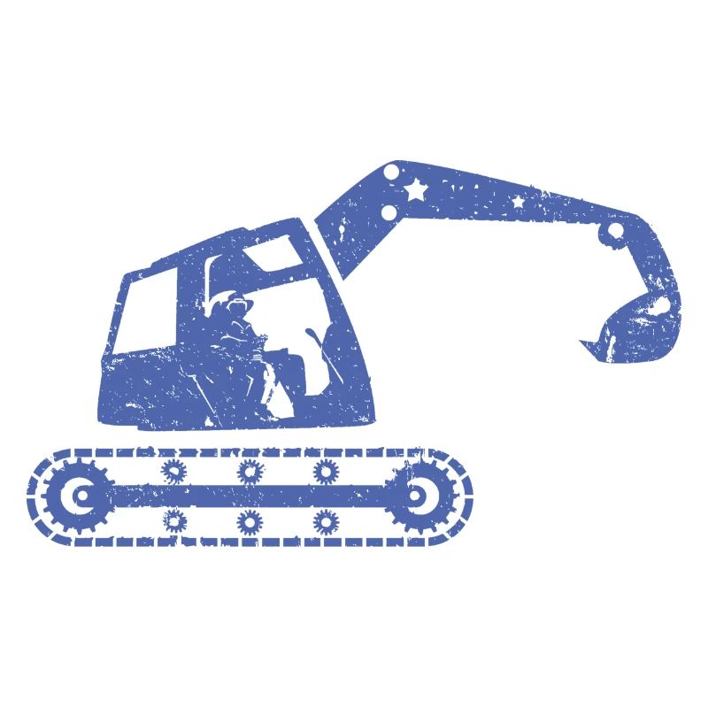 Bagger Baggerfahrer Baugeräteführer