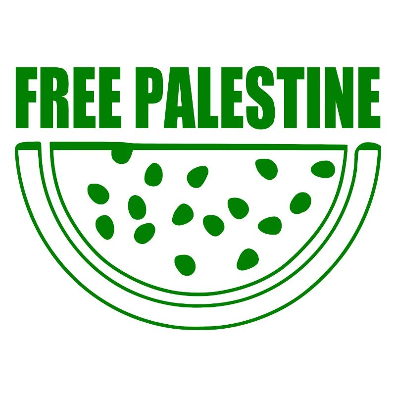 Free palestine melon pastèque