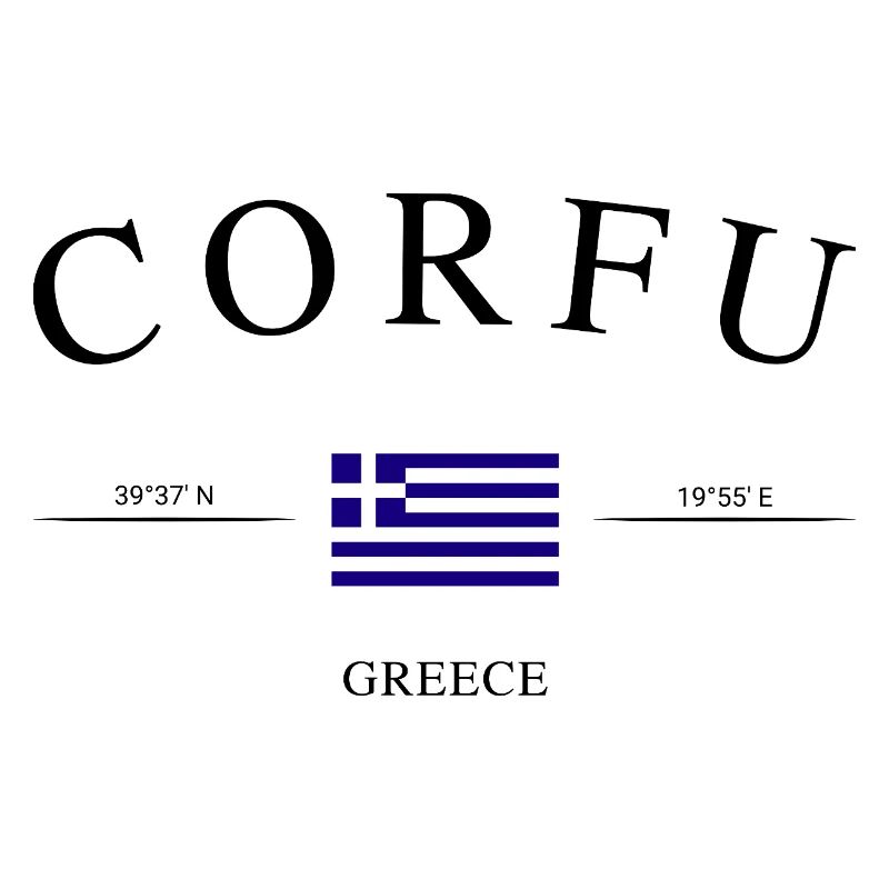 Corfou, Grèce – Souvenir et cadeau de vacances